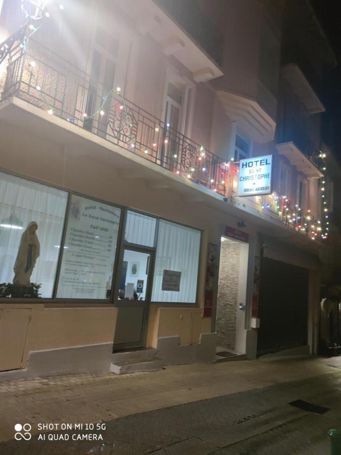 Hotel-Restaurant Le Saint Christophe Lourdes Exterior foto